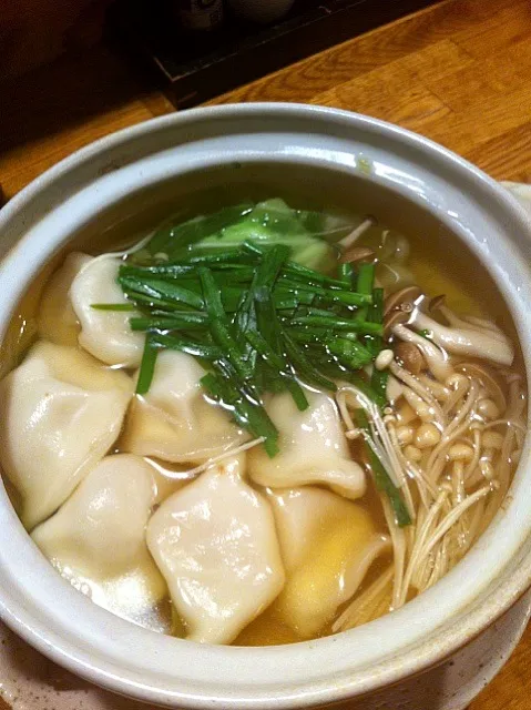 もちもちの水餃子で晩酌開始！|まえひろさん