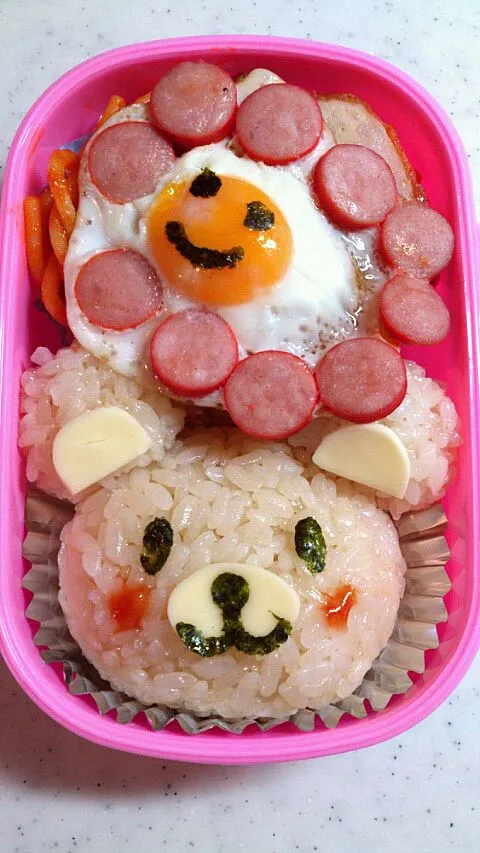 Snapdishの料理写真:娘のお弁当|takaさん