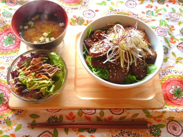 焼肉丼ランチ☆|ありなさん