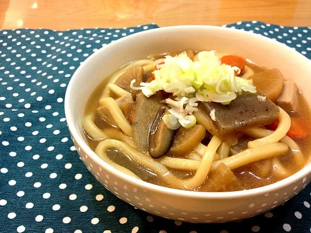 昨夜の残りからのけんちんうどん|メグミさん