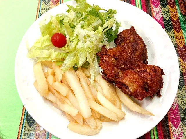 Peruvian rosted chicken -Pollo a la brasa  ^^*|carolina O.さん