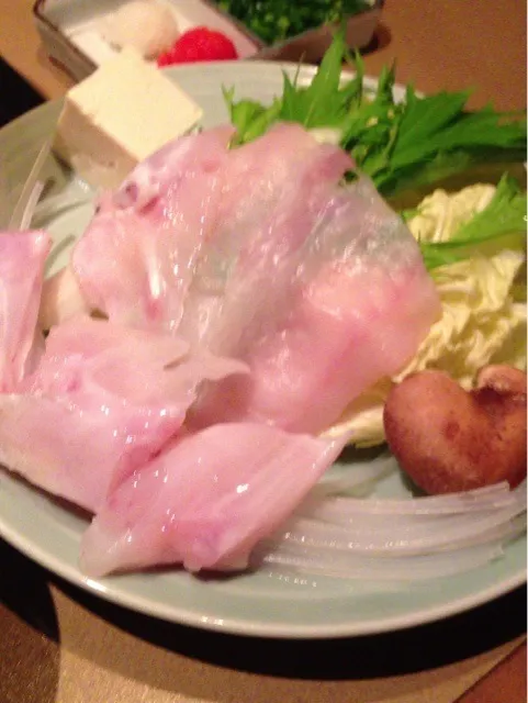 Snapdishの料理写真:河豚てっちり|肉大好きさん