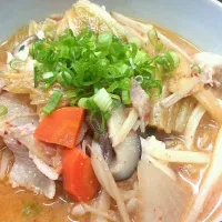 Snapdishの料理写真:キムチ汁うどん|makohnyさん