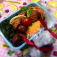 Snapdishの料理写真:娘のお弁当♪|makohnyさん