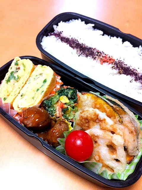 おべんと〜きのうの天ぷら〜|ヌーちゃんさん