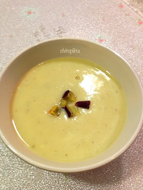 Sweet potato potage さつまいものポタージュ|chitopilitaさん