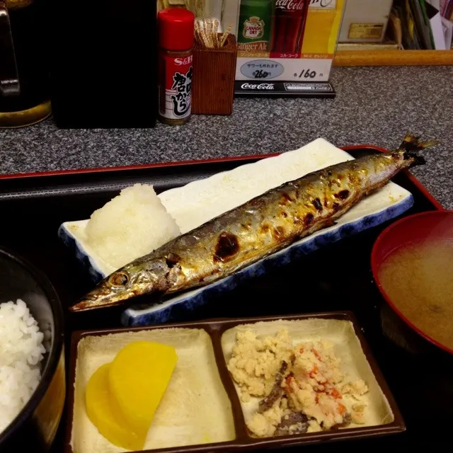 サンマ塩焼き定食|Koichi Shibataさん