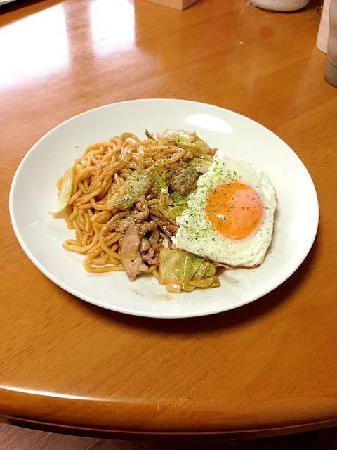 Snapdishの料理写真:焼きそば|村上育子さん