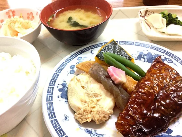 社食。サワラの照焼き。４５０円|osayanさん