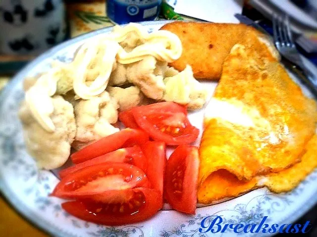 Simple Breakfast  簡単な朝ご飯  إفطار ع السريع|AHMEDさん