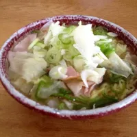 Snapdishの料理写真:和風塩ラーメン|としみち☆さん