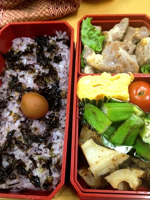 Snapdishの料理写真:塩麹豚のグリル弁当🌸|カナうささん