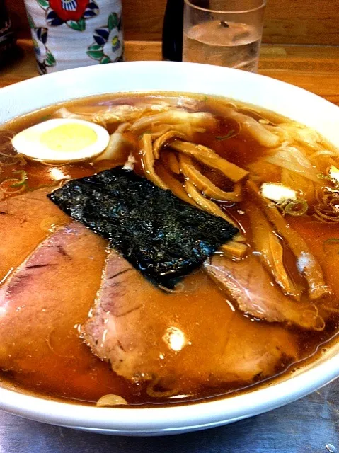 チャーシューワンタン麺|ポニさんさん