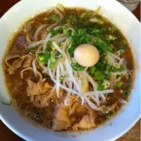 Snapdishの料理写真:秋刀魚塩ラーメン|しまさん