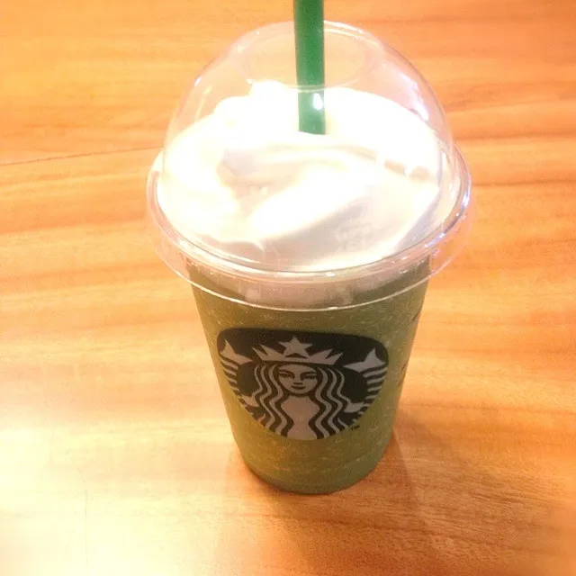 Snapdishの料理写真:抹茶クリームフラペチーノ|Markさん