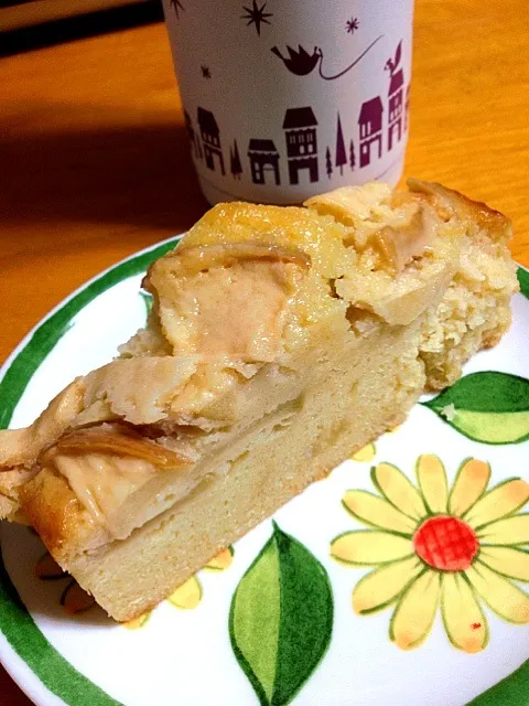 Snapdishの料理写真:リンゴケーキ|カウンター嬢さん