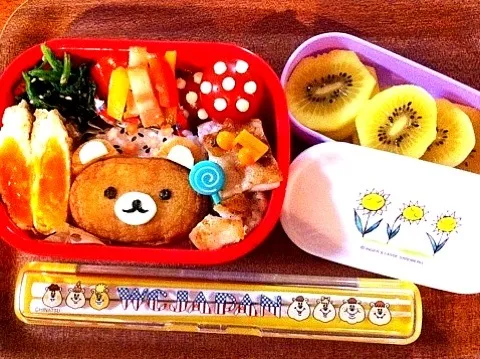 Snapdishの料理写真:♡リラックマお弁当♡|sawakaさん