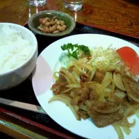 しょうが焼き定食|あーちゃんさん