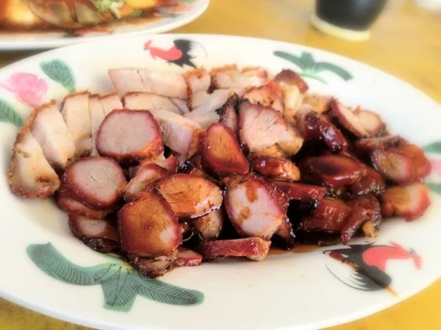 roast chicken and roast char siew|汐音さん