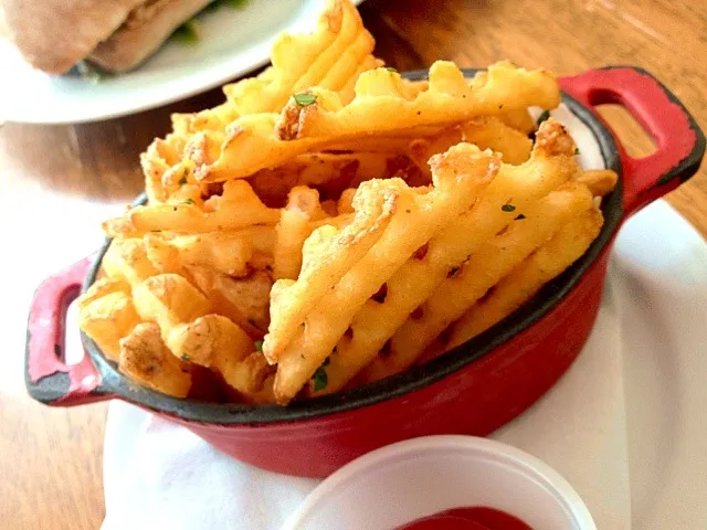 Waffle fries|lori sさん