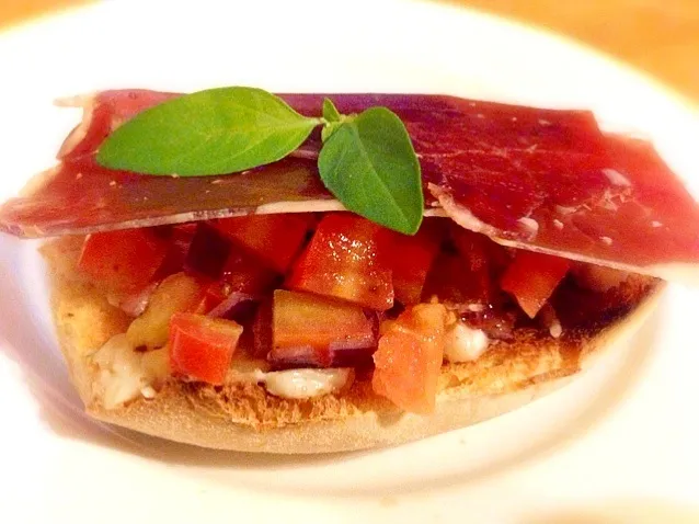 Jamon toast with salsa|Misstyさん