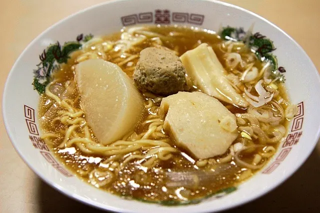 おでんラーメン  マルちゃん正麺|マハロ菊池さん