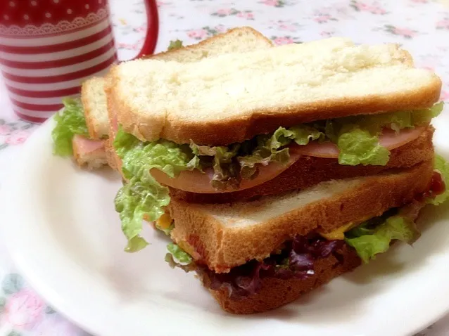 手作り食パンで♪サンドイッチ|あきさん