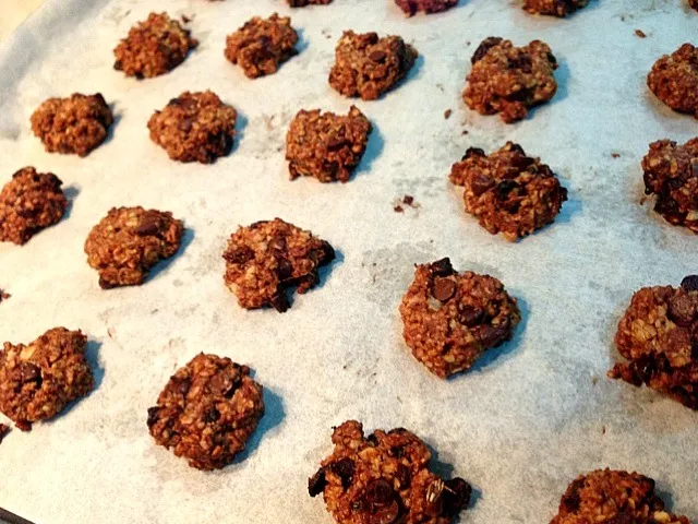 Oatmeal choc chip cookies|su ann chongさん