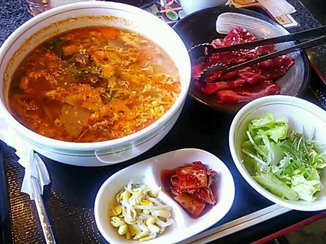 カルビクッパ定食、宝島|ryokutuchaさん