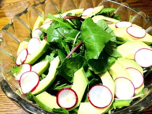 Local vegetable with avocado salad|do dyuさん