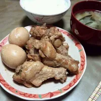 卵と鶏肉のさっぱり煮|なおっちさん