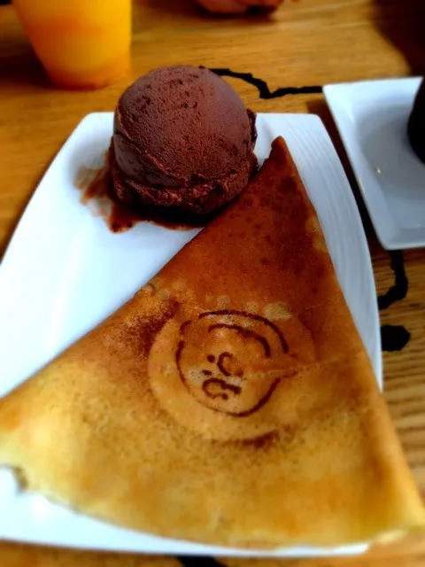 Chocolate peanut crepe|Ivis Chinさん