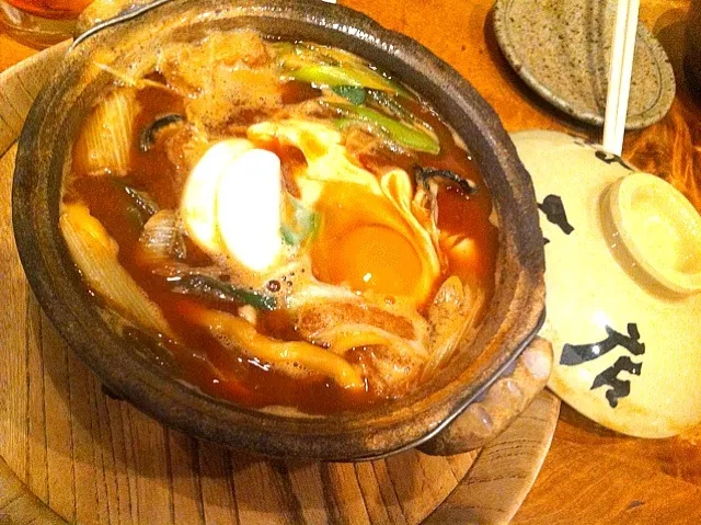 山本屋本店牡蠣の味噌煮込みうどん|かりぴさん