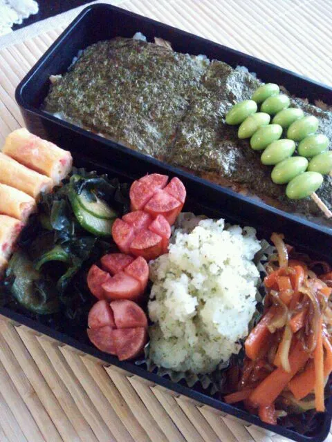 Snapdishの料理写真:旦那様お弁当☆|まみぴぃあさん