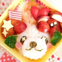 Snapdishの料理写真:キャラ弁。