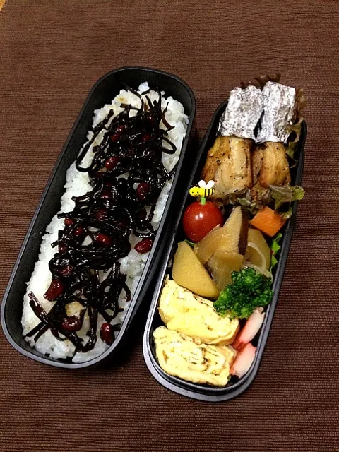 Snapdishの料理写真:旦那さんのお弁当♪|リエ吉さん