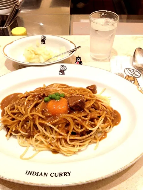 カレースパ。玉子付きで|大阪カレー部長さん