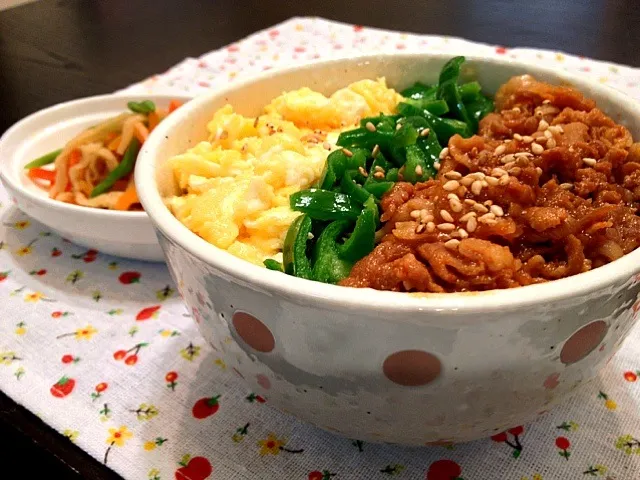 三色丼♪|ひかるんさん