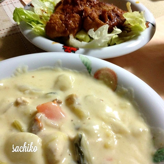 ホタテ シチュー