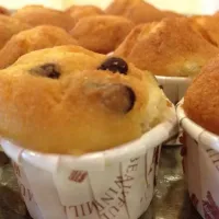 Snapdishの料理写真:Chocolate Chip Muffin|Rose Samsonさん