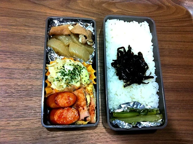 Snapdishの料理写真:今日のパパの弁当|あんこさん