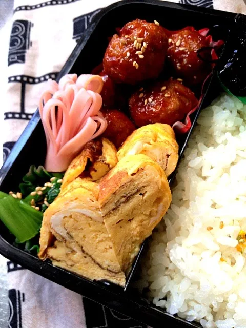 シャキシャキ肉団子弁当|tomieさん