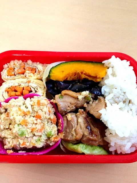 Snapdishの料理写真:今日のお弁当|ayamenさん