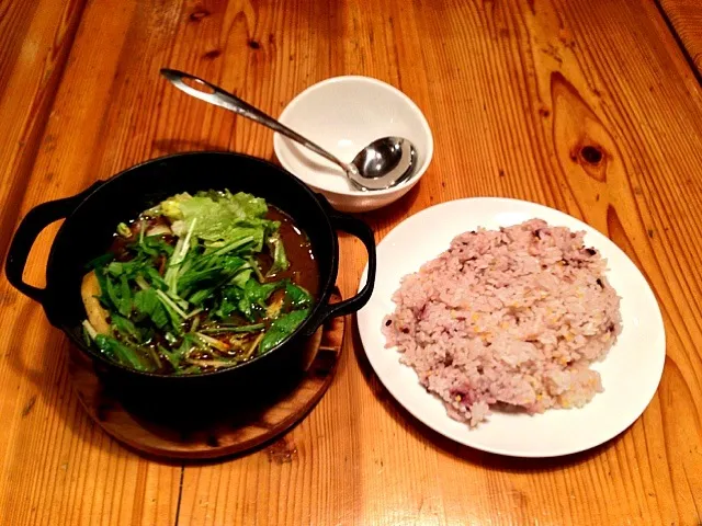 ホタテと野菜のスープカレー|カツゴンさん