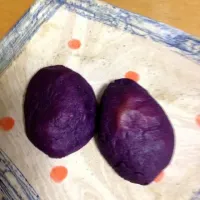 Snapdishの料理写真:紫いもでスイートポテト|きじ きよこさん