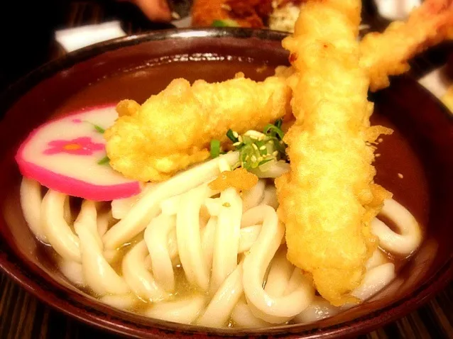 Tempura ebi & Curry Udon @ 土三寒六讚歧ウド|Larry Chuさん