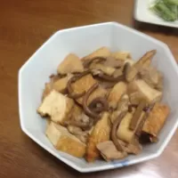 ゼンマイと厚揚げの煮物|涼子さん