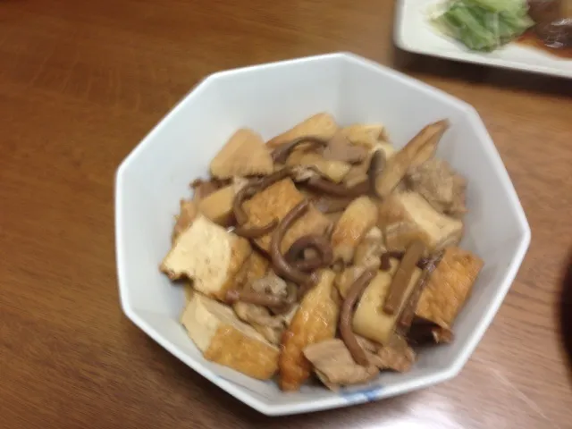 ゼンマイと厚揚げの煮物|涼子さん