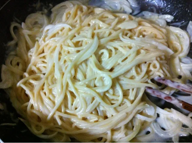 インチキクリーム系パスタが出来るまで④|あられさん