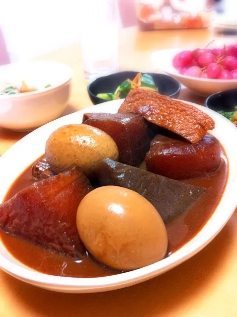 晩ごはん〜味噌おでん〜|ヌーちゃんさん